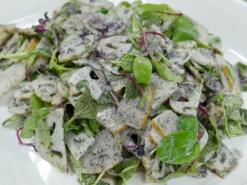 황성수 힐링테이블 _연근 깨소스 샐러드