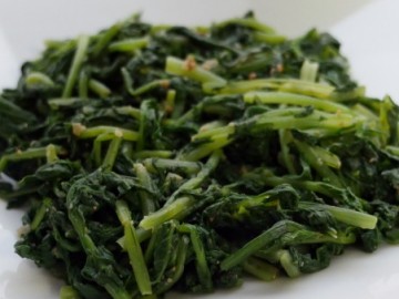 황성수 힐링테이블 _ 열무 나물