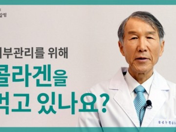 피부 관리를 위해 콜라젠(콜라겐) 먹으면 피부가 좋아질까요